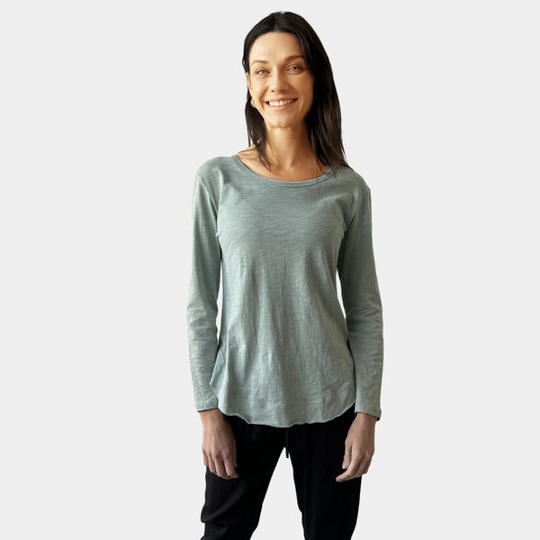 AM022117 RELAX ROUND NECK TOP (SALE)
