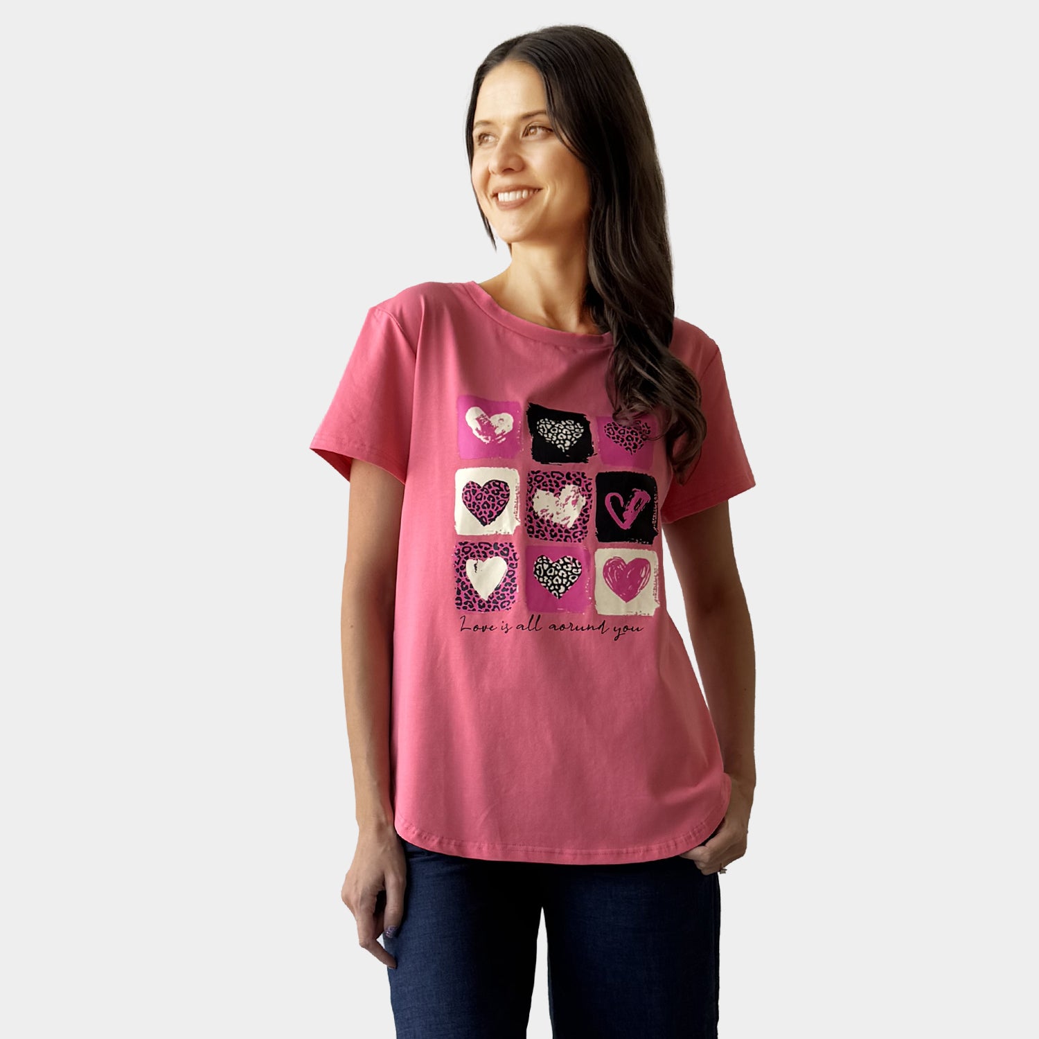 AM24053 MULTI PRINT TEE