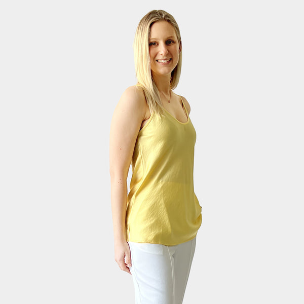 AM023065 POLY SILK & RAYON CAMISOLE