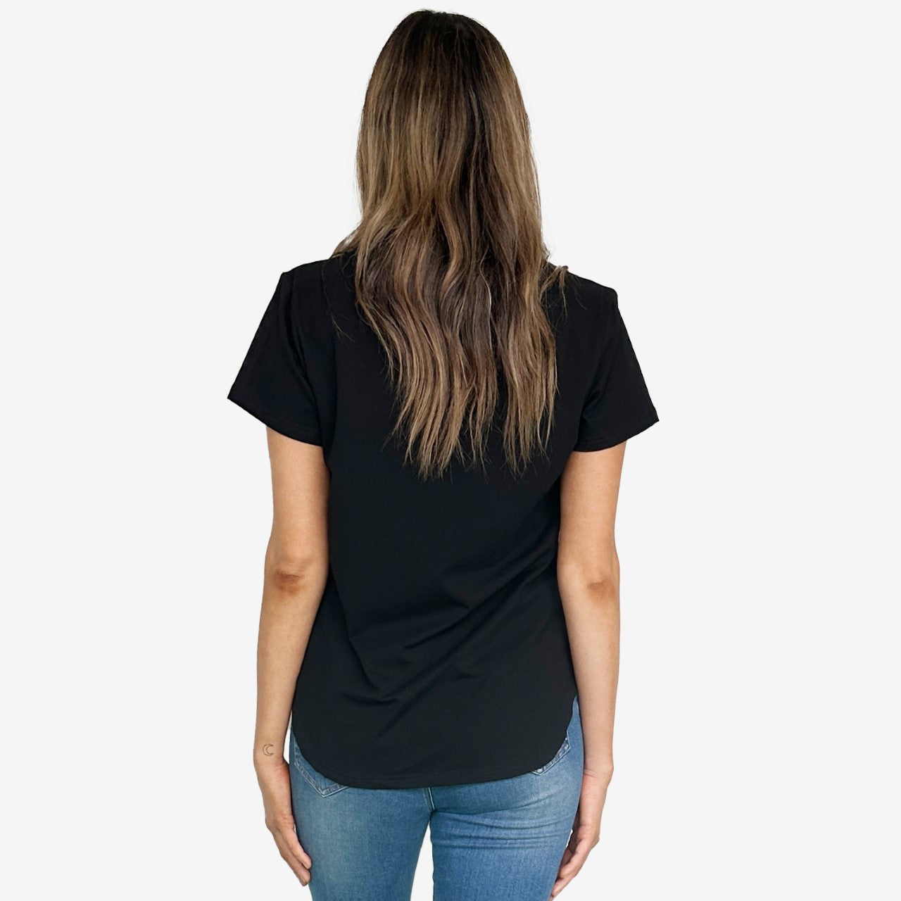 AM01267-8 CROSS PRINT TEE