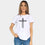 AM01267-8 CROSS PRINT TEE