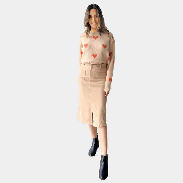 AM023023 LOVE HEARTS KNITWEAR (SALE)