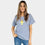 AM022206 PRINT CROSS TEE (SALE)